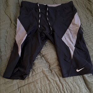 Nike Black and Gray Performance Shorts